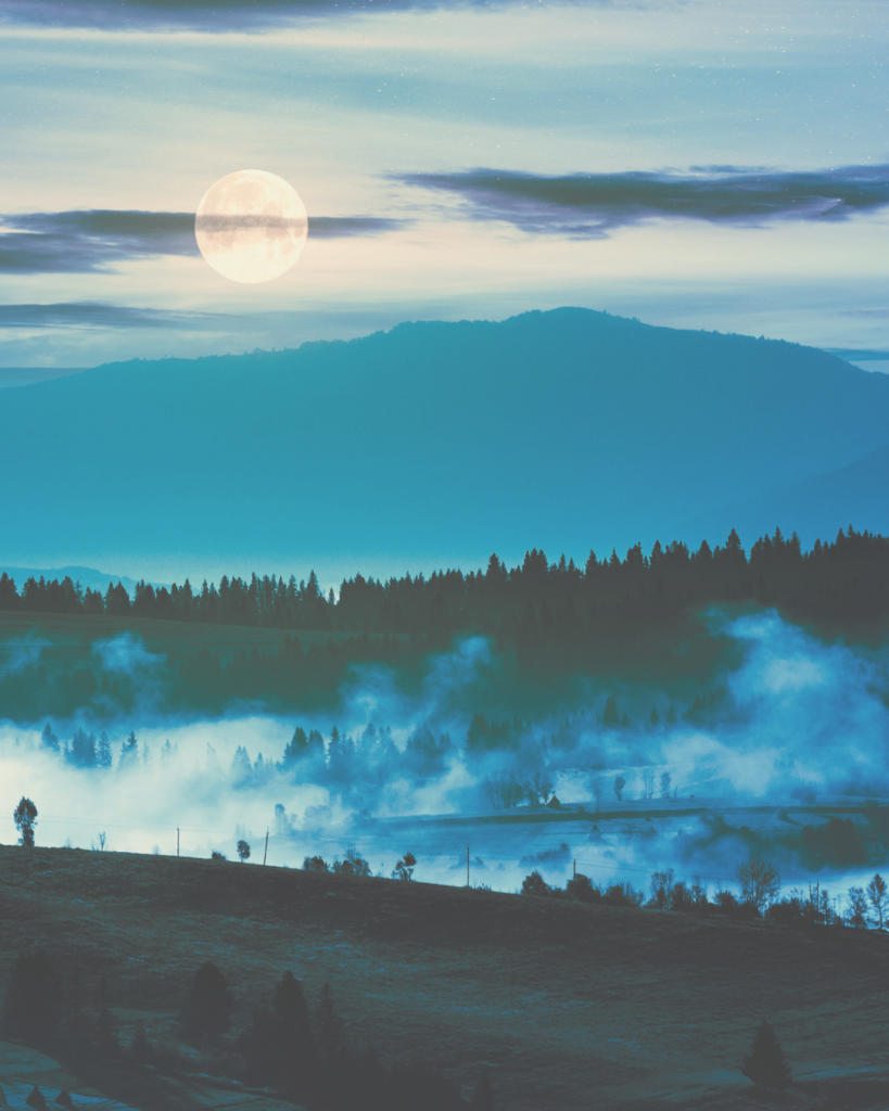 la campagne la nuit