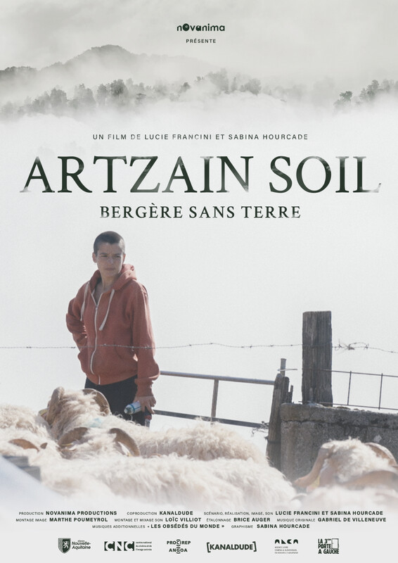 affiche bergère sans terre